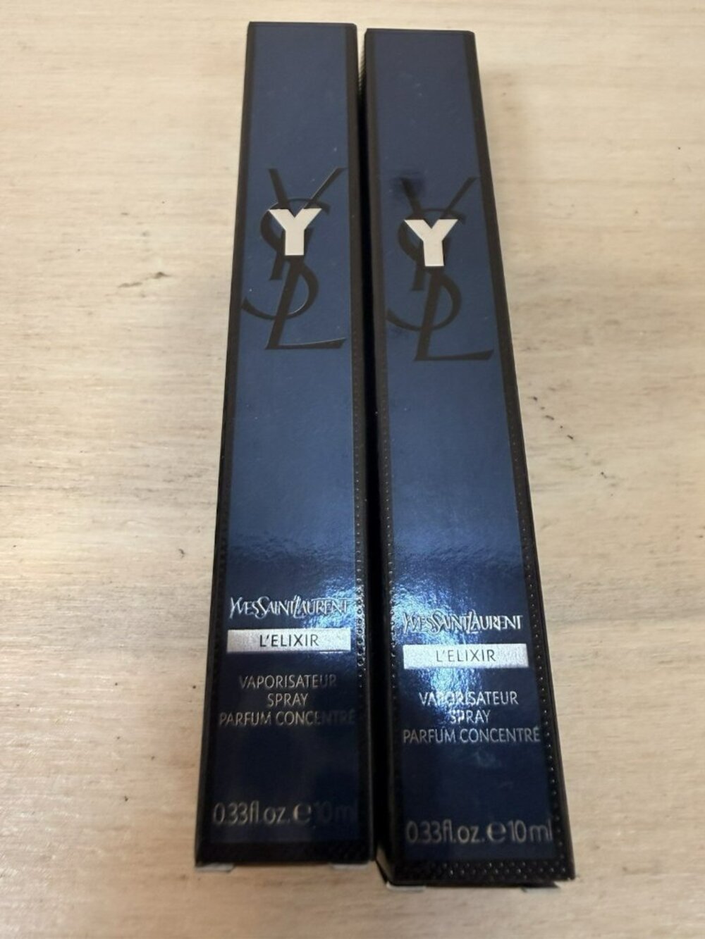2 - Yves Saint Laurent Y ELIXIR YSL L'ELIXIR Travel Spray Perfume Mens 10ml 0.33 - Picture 2 of 8